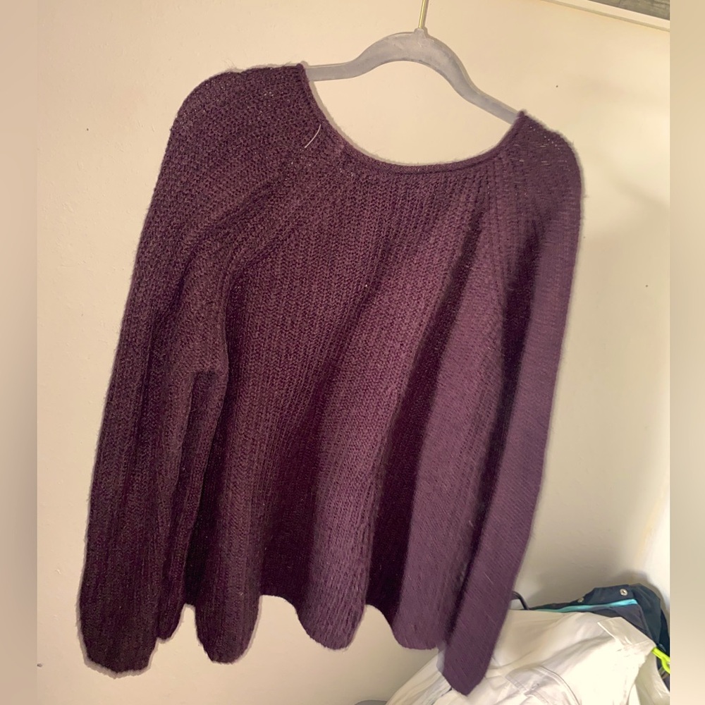 Purple sweater XL